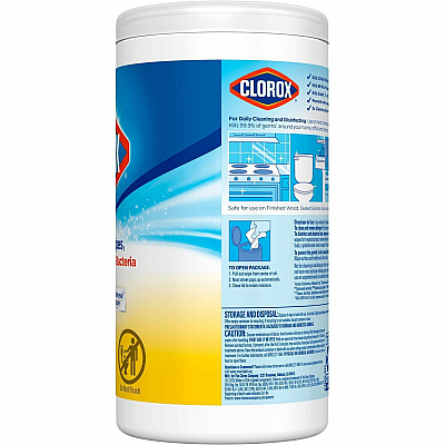 Clorox Disinfecting Cleaning Wipes Value Pack - Bleach-free (CLO01628)