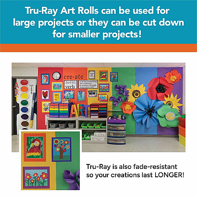 Tru-Ray Construction Paper Art Roll (PACP100597)