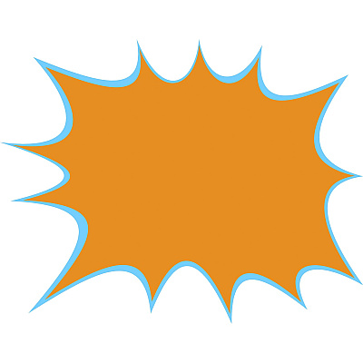 Geographics Cosmic Burst Shapes Poster Board (GEO24756)