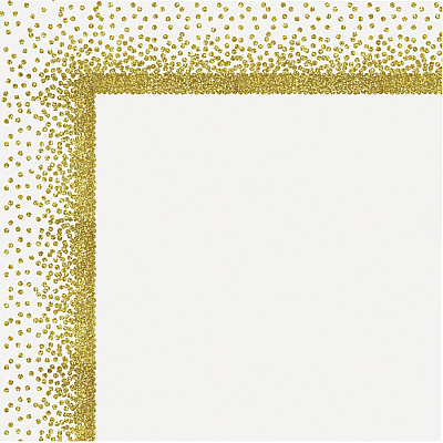 Geographics Confetti Gold Design Poster Board (GEO24759)