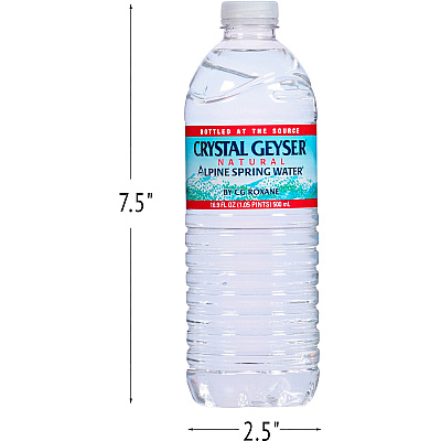 Crystal Geyser Natural Alpine Spring Water (CGW24514)
