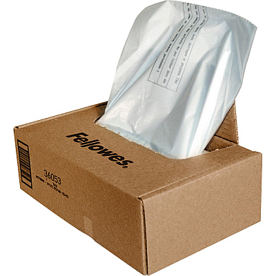 Fellowes AutoMax 130C/200C Shredder Waste Bags (FEL36053)