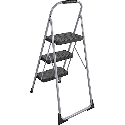 Cosco Ultra-Thin 3-Step Ladder (CSC11408PBL1E)