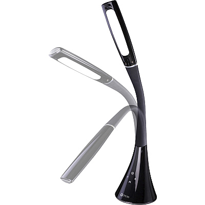 OttLite Swerve LED Desk Lamp with 3 Color Modes and USB (CSN34KCW)