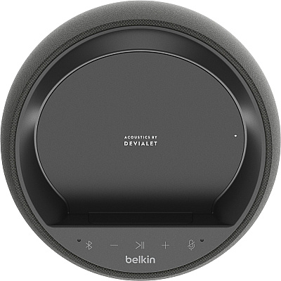 Belkin SOUNDFORM ELITE Bluetooth Smart Speaker - 150 W RMS - Google Assistant, Alexa Supported - Black (BLKG1S0001TTBK2)