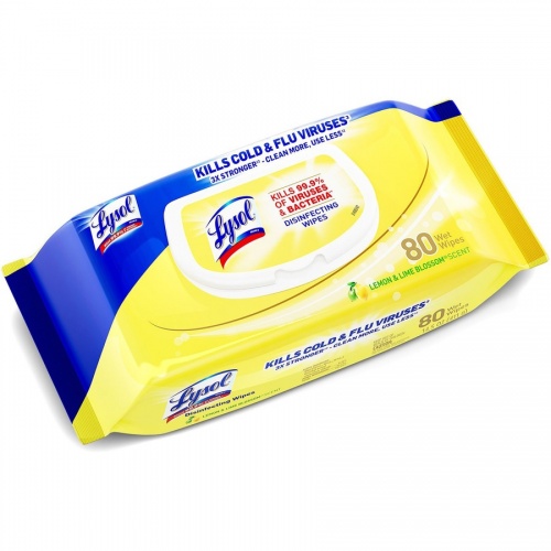 LYSOL Disinfecting Wipes in Flatpacks (99716CT)