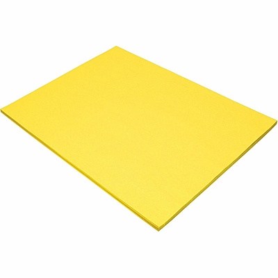 Pacon Color Brights Cardstock - Lemon Yellow (PACP101172)