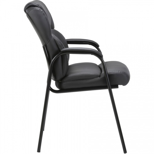 Lorell Bonded Leather High-back Guest Chair (67002)
