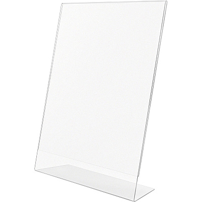 Lorell L-base Slanted Sign Holder Stand (LLR49208)