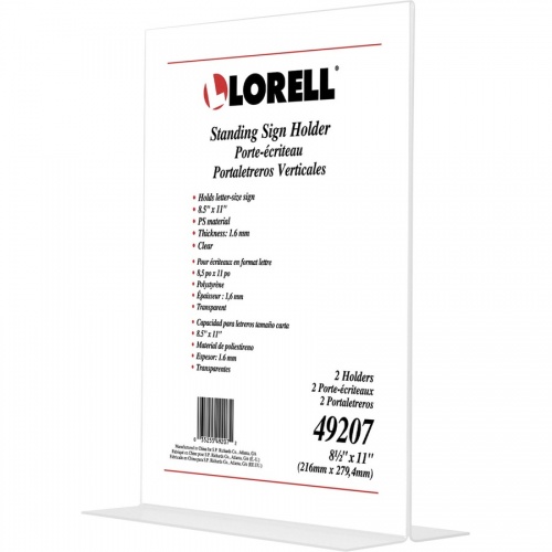 Lorell T-base Standing Sign Holder (49207)