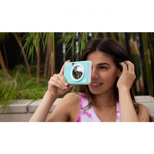 Canon IVY CLIQ 5 Megapixel Instant Digital Camera - Turquoise (4520C002)