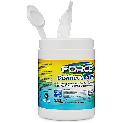 2XL FORCE2 Disinfecting Wipes (TXL407CT)