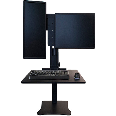 Victor DC350 Dual Monitor Sit-Stand Desk Converter (VCTDC350A)