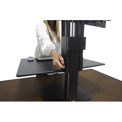 Victor DC350 Dual Monitor Sit-Stand Desk Converter (VCTDC350A)