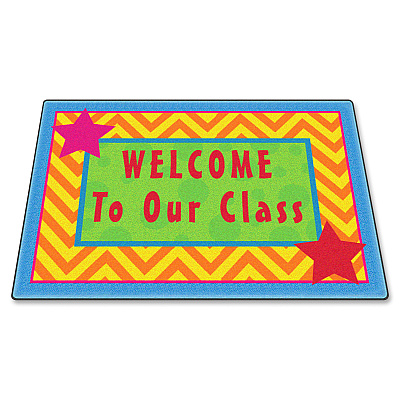 Flagship Carpets Silly Welcome Mat Seating Rug (CE33208W)