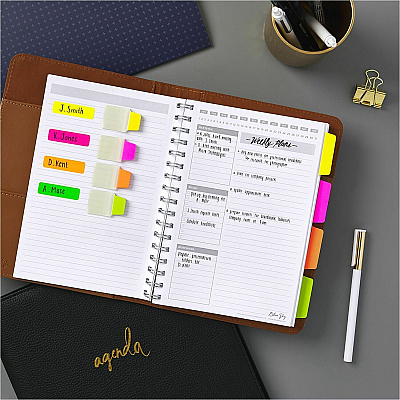 Avery Removable Labels, 1/2" x 3/4" , Neon, 525 Total (6721) (06721)