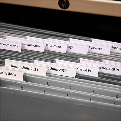 Avery Hanging File Folder Tabs, 1/5 Cut, 20 Total (06727)