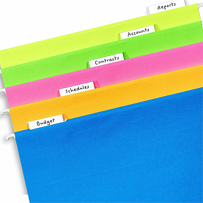Avery Hanging File Folder Tabs, 1/5 Cut, 20 Total (06727)