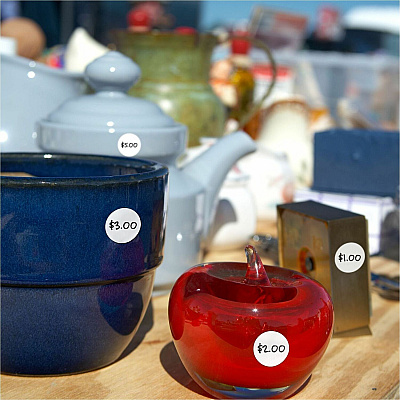 Avery Removable Multi-Use ID Labels on Small Sheets - Handwrite Only (06738)