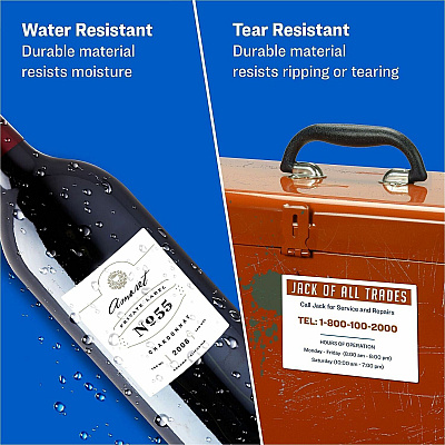 Avery Permanent Durable ID Labels with Sure Feed(R) Technology (06791)