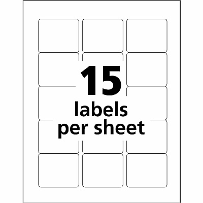 Avery Permanent Durable ID Labels with Sure Feed(R) Technology (06793)