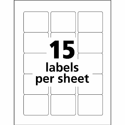 Avery Permanent Durable ID Labels with Sure Feed(R) Technology (06793)