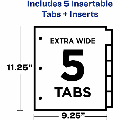 Avery Big Tab Tab Divider (11988)