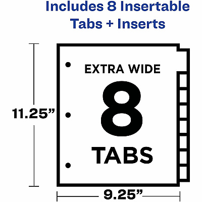 Avery Big Tab Tab Divider (11989)