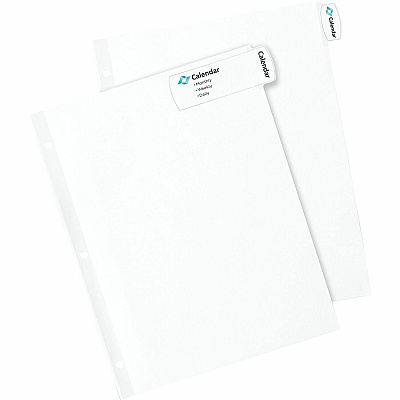 Avery Big Tab Printable White Label Dividers (14437)