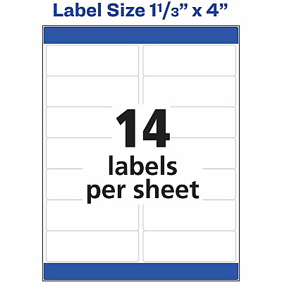 Avery Easy Peel Address Label (18262)