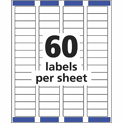 Avery Easy Peel Address Labels, 2/3" x 1-3/4" , 600 Labels (18294)