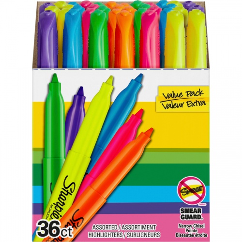 Sharpie 36-Count Pocket Highlighters (2133497)