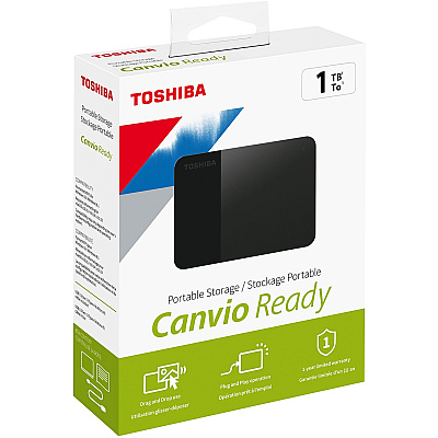 Tpcast Us Canvio Ready (b3) 1tb Black (HDTP310XK3AA)