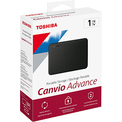 Tpcast Us Canvio Advance 1tb Black (HDTCA10XK3AA)