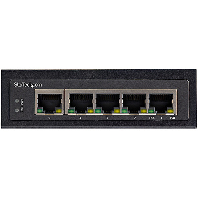 StarTech Industrial 5port Gigabit Poe+ Switch 30w (IESC1G50UP)