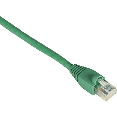 Black Box Cat6 550-mhz Snagless Stranded Ethernet Patch Cable - Unshielded (utp), Cm Pvc (rj45 M/m), Green, 6-ft. (1.8-m) (EVNSL6420006)