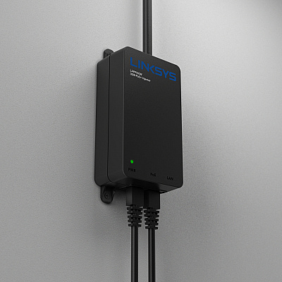 Linksys High Power Gigabit PoE+ Injector (LNKLAPPI30W)
