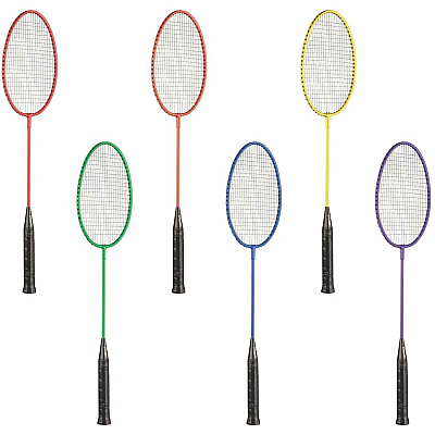 Champion Sports Tempered Steel Badminton Racket Set (BR21SET)