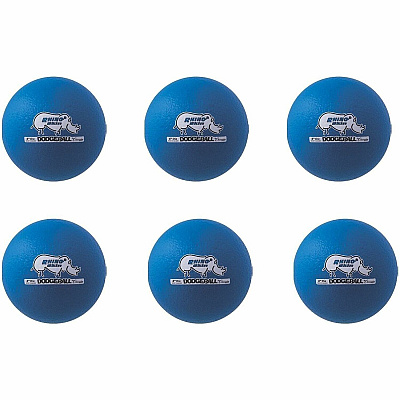 Champion Sports Rhino Skin Low Bounce Dodgeball Set (RXD6NBLSET)