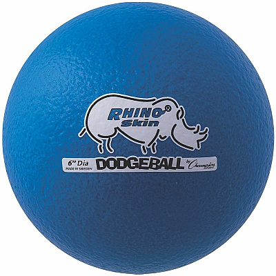 Champion Sports Rhino Skin Low Bounce Dodgeball Set (RXD6NBLSET)