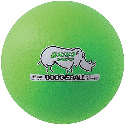 Champion Sports Rhino Skin Low Bounce Dodgeball Set (RXD6NGSET)