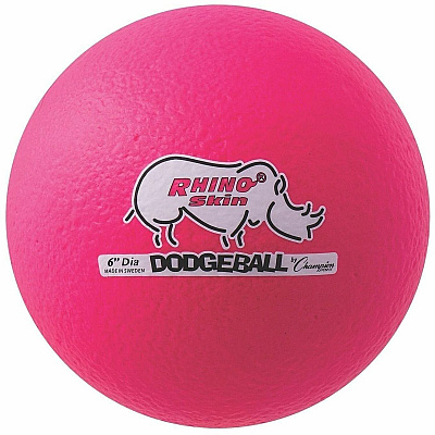 Champion Sports Rhino Skin Low Bounce Dodgeball Set (RXD6NPSET)