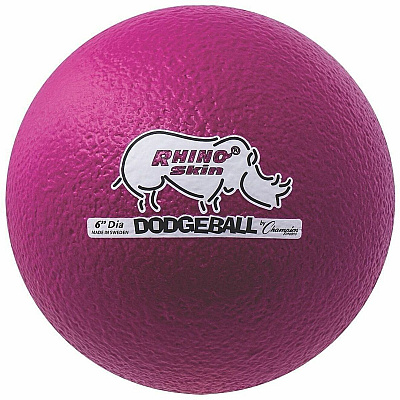 Champion Sports Rhino Skin Low Bounce Dodgeball Set (RXD6NVSET)
