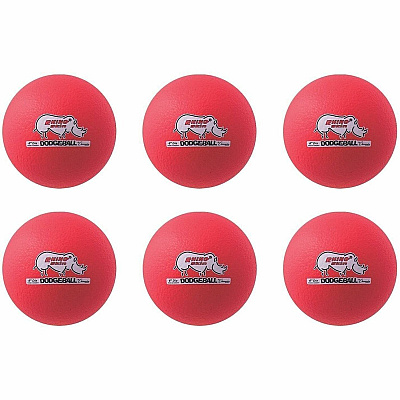 Champion Sports Rhino Skin Low Bounce Dodgeball Set (RXD6NRDSET)