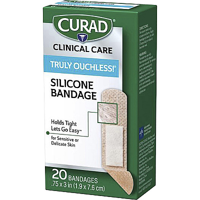 Curad Silicone Flexible Fabric Bandages (MIICUR5002V1)