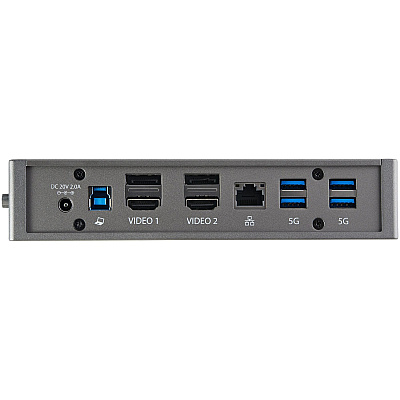 StarTech Hybrid Usb-c Usb-a Dock - Dual Hdmi/dp (DK30A2DHU)