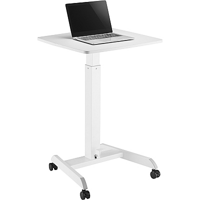 Kantek Mobile Height Adjustable Sit to Stand Desk (KTKSTS300W)