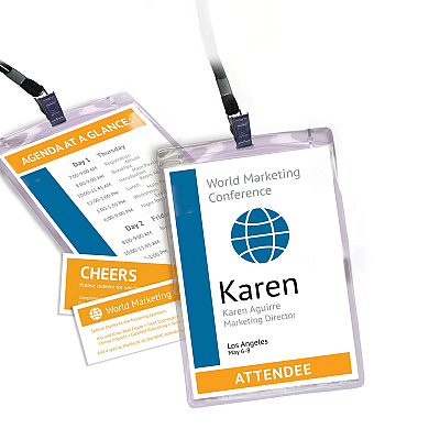 Avery Vertical Name Badges (08521)