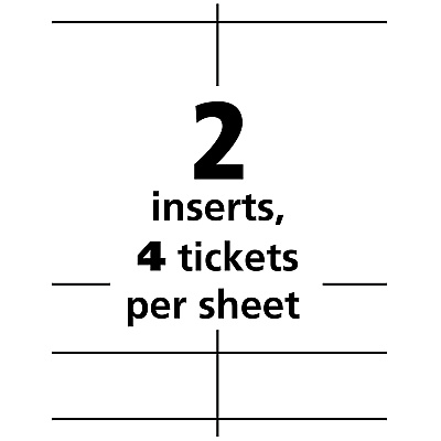 Avery Vertical Name Badges (08521)