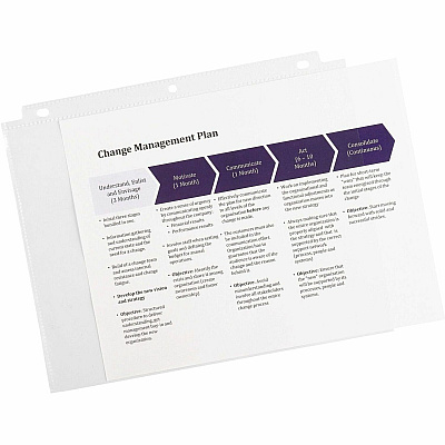 Avery Economy Clear Sheet Protectors (75182)